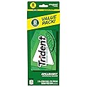 Trident Spearmint Sugar Free Gum, Value Pack, 8 Packs of 14 Pieces (112 Total Pieces)