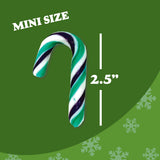 Christmas Candy Canes Minis Fruit Flavored Candy Canes Individually Wrapped Mini’s Pack of 40
