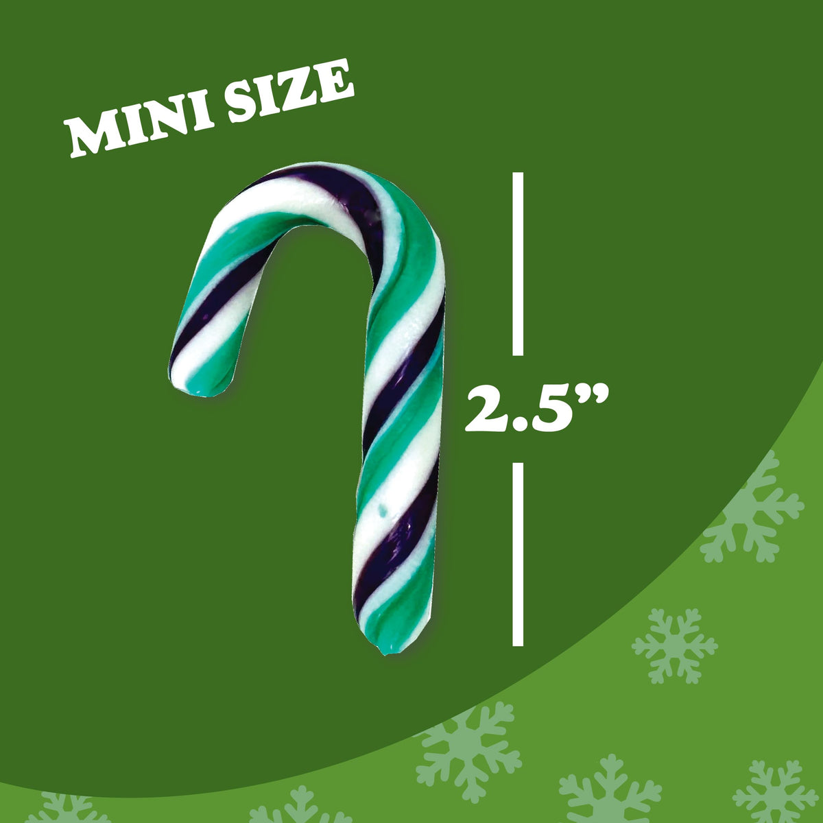 Christmas Candy Canes Minis Fruit Flavored Candy Canes Individually Wrapped Mini’s Pack of 40