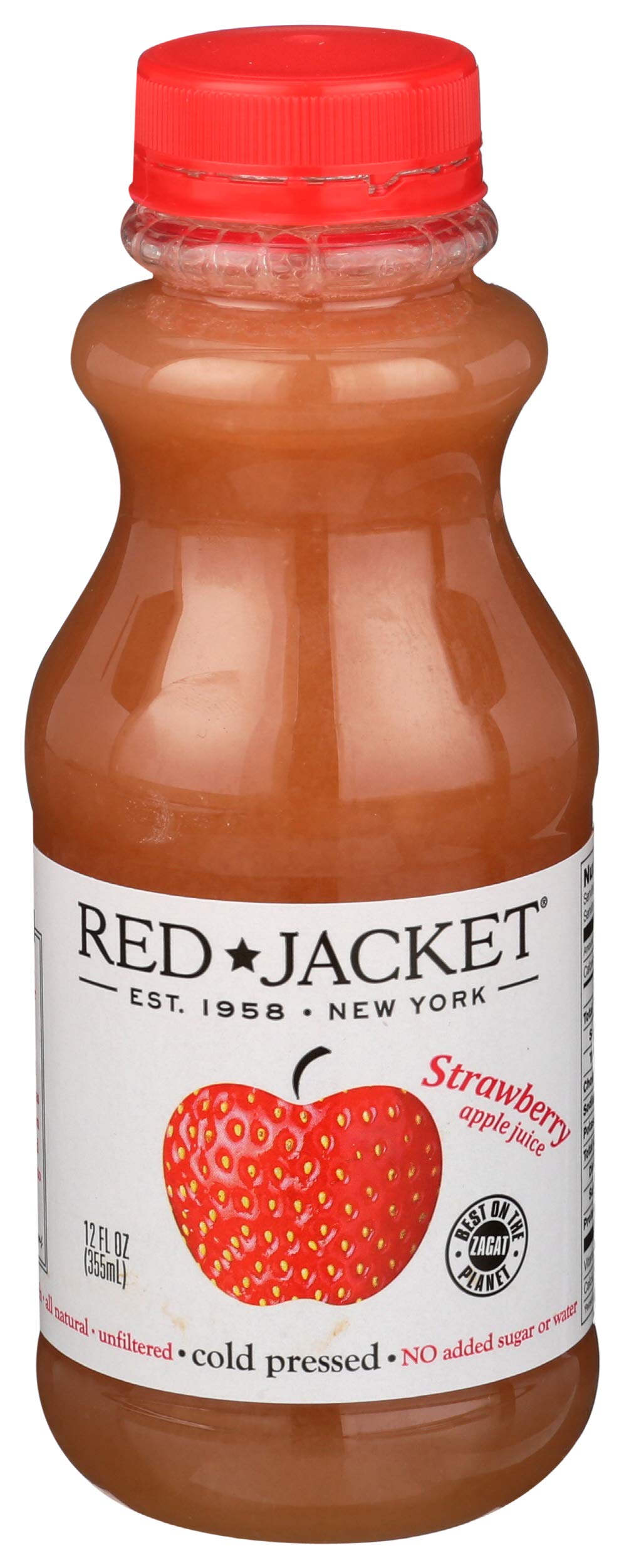 Red Jacket Orchards, Juice Strawberry, 12 Fl Oz