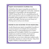 Tadin Passion Flower Herbal Tea. Caffeine Free. 0.84 oz. 24 Tea Bags. Pack of 3