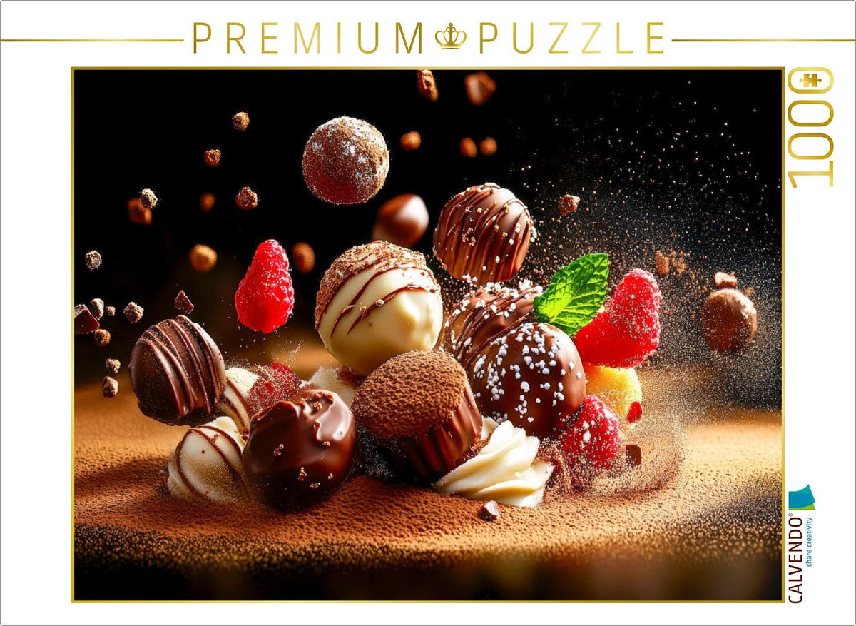 CALVENDO Puzzle Pralines and Chocolate | Size