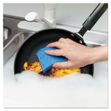 3M Scotch-Brite No Scratch Scrub Sponges, Blue, 4-1/2 x 2-1/2 x 7/10 in