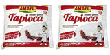 Amafil Flour 500g 17.6oz Massa Para Pack, Tapioca, 17.5 Ounce, (Pack of 2)