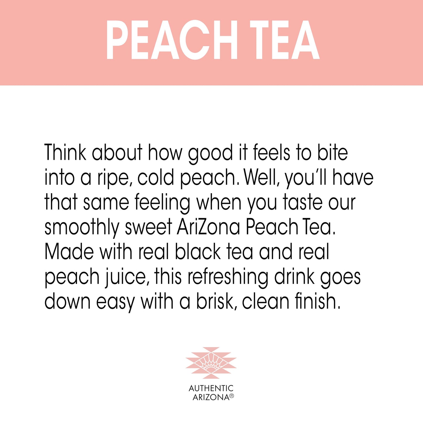 AriZona Peach Tea, 20 Fl Oz (Pack of 24)