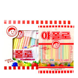 ZEESOON Apollo Straw Korea Candy (10g x 18 packs) , Old School Childhood Korean Snack
