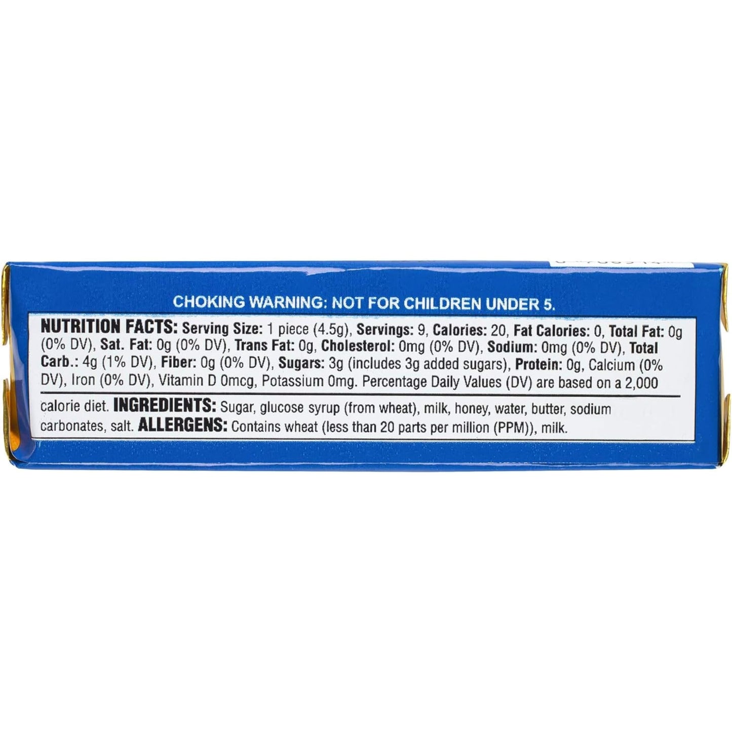 Honees Milk & Honey filled drops Bar 1.5 OZ(Pack of 72)72