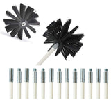 Dryer Duct/Vent Cleaning Kit, Lint Remover, Synthetic Brush Head, Use with or Without a Power Drill (26feet+2 Head)