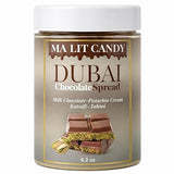 Dubai Chocolate Jar - 5.2 oz - Chocolate Kataifi Pistachio Cream with Tahini - Dubai Chocolate Bar Spread for Waffles & Pancakes, Desserts, & Gourmet