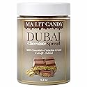 Dubai Chocolate Jar - 5.2 oz - Chocolate Kataifi Pistachio Cream with Tahini - Dubai Chocolate Bar Spread for Waffles & Pancakes, Desserts, & Gourmet