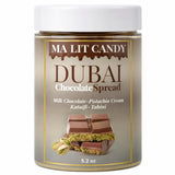 Dubai Chocolate Jar - 5.2 oz - Chocolate Kataifi Pistachio Cream with Tahini - Dubai Chocolate Bar Spread for Waffles & Pancakes, Desserts, & Gourmet