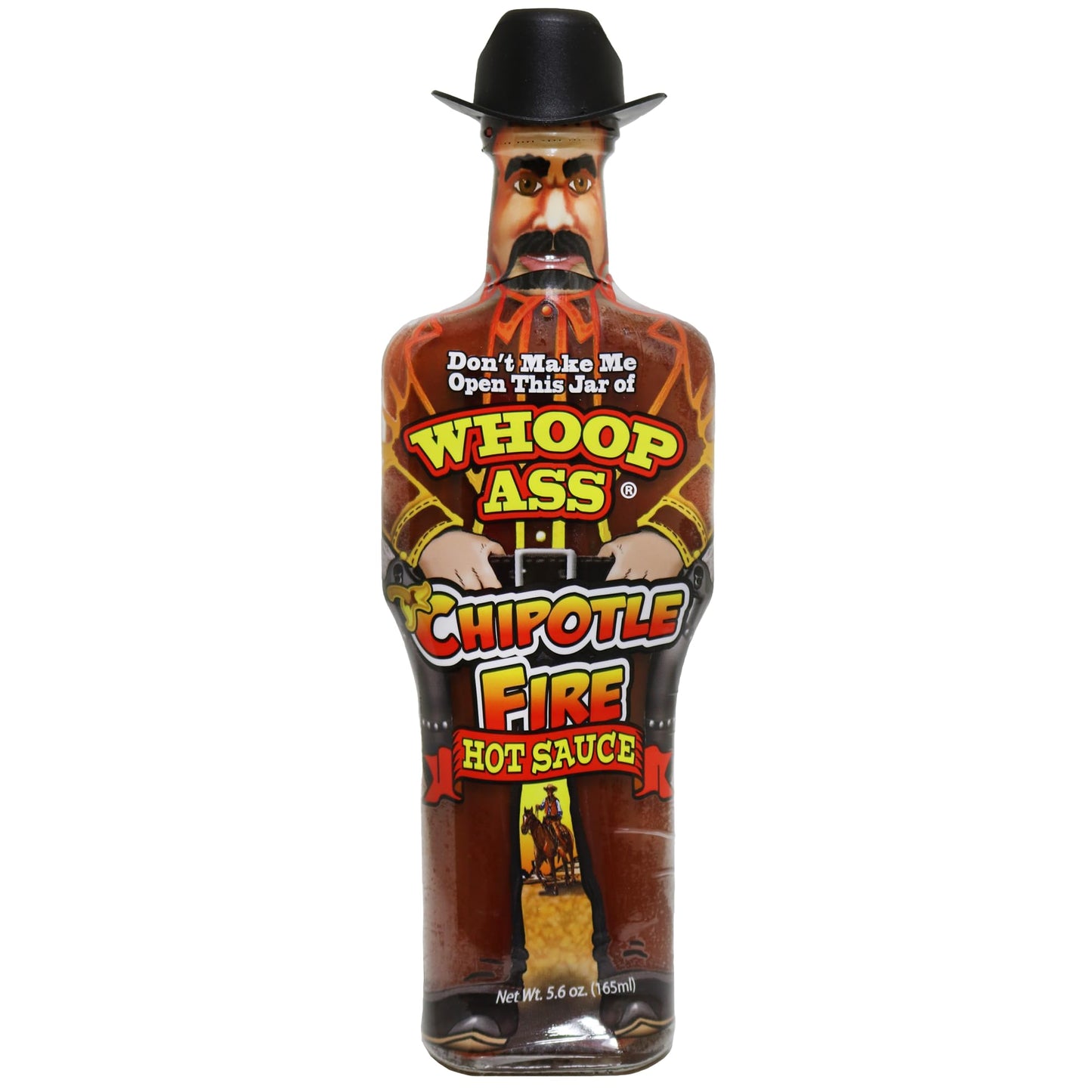 WHOOP Premium Chipotle Fire Hot Sauce - 5 oz - Try if you dare! - Perfect Gourmet Gift for the Hot Sauce Fan