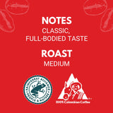 Zavida Coffee 100% Colombian Whole Bean 907 Grams 2 Pounds 1 Bag