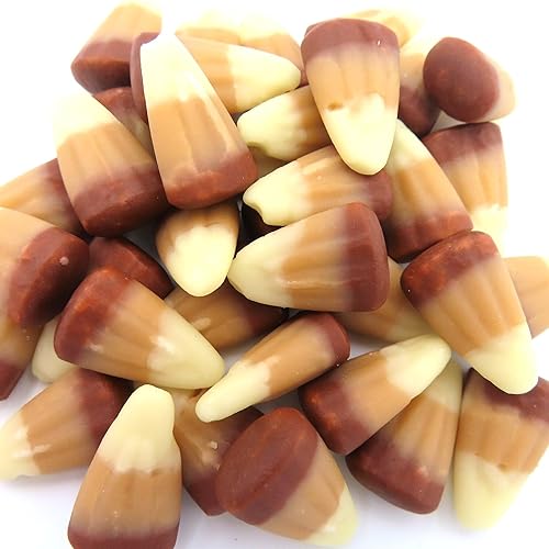 Mother Bears Candy Smores Candy Corn, Chocolate and Vanilla Layered, Halloween Candy