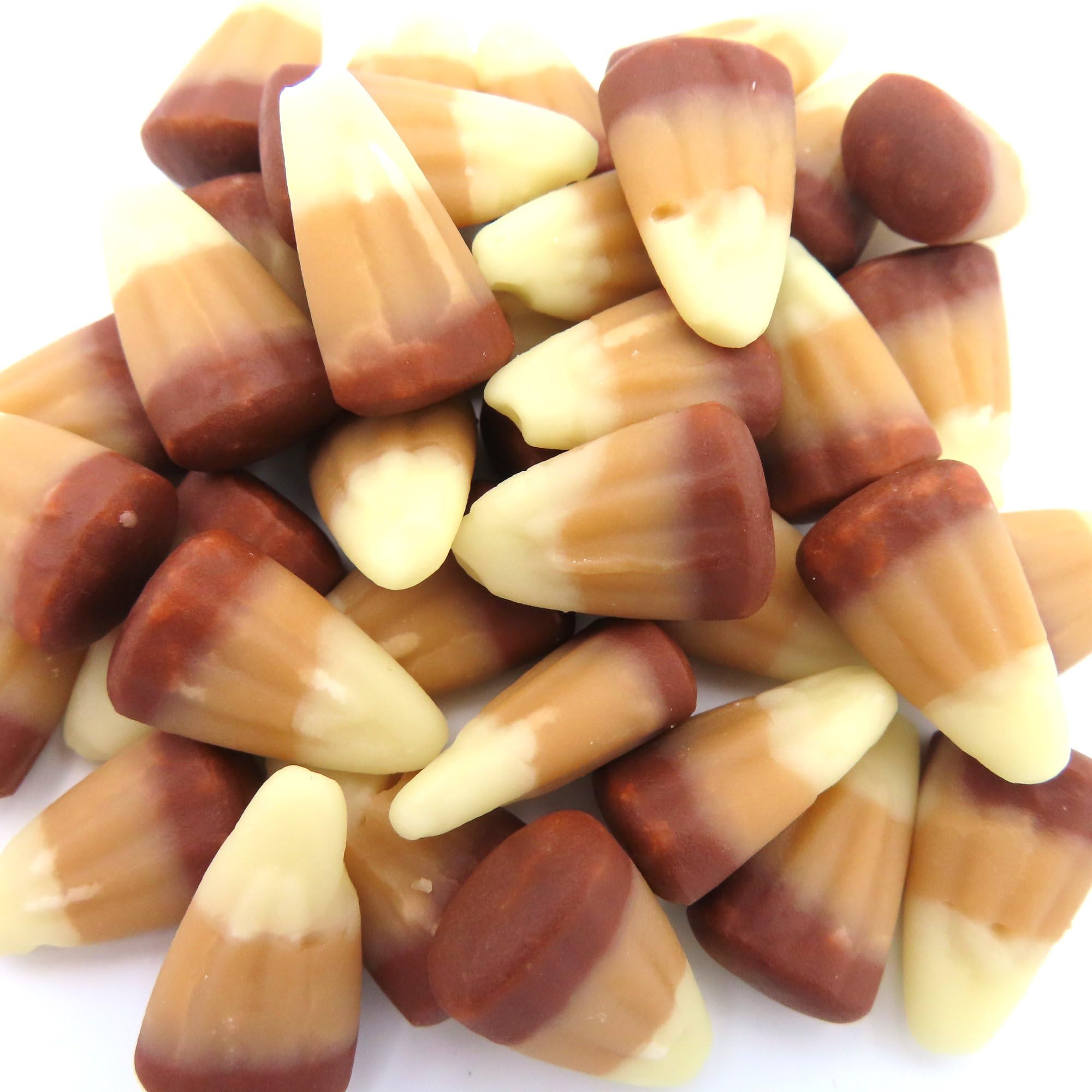 Mother Bears Candy Smores Candy Corn, Chocolate and Vanilla Layered, Halloween Candy