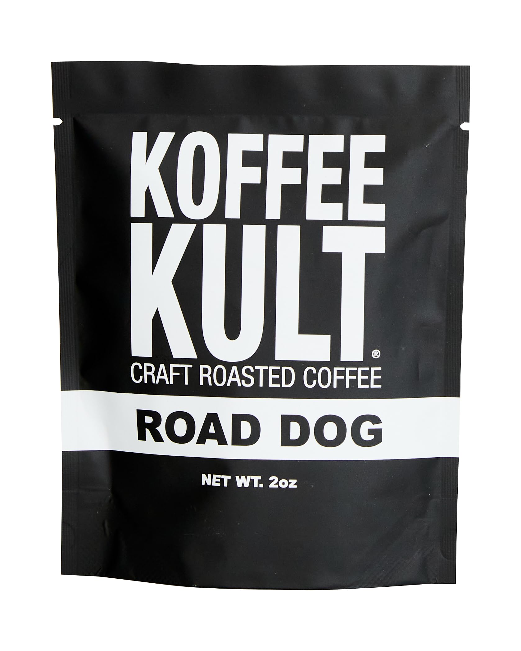 Koffee Kult Road Dog Whole Bean Coffee - Premium Arabica Coffee Beans for Caffeine Enjoyers Seeking Bold, Rich Flavor and Aroma in Every Cup - Perfect