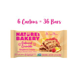 Nature's Bakery Oatmeal Crumble Bars, Raspberry Lemon, Real Fruit, Vegan, Non-GMO, Breakfast Bar, 6 boxes with 6 twin packs (36 twin packs)