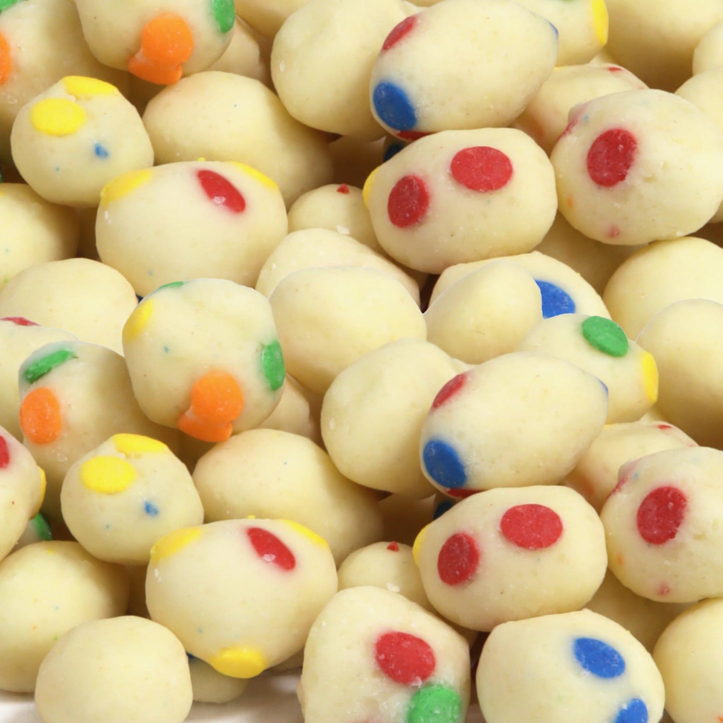 Bulk Cookie Dough Bites Birthday Cake, Candy Dessert Toppers, Share Size Resealable Bag, 10.5 Ounces