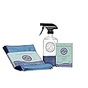 Nantucket Footprint Window Bundle: Window Cleaning Sheets + Reusable Glass Bottle + Professional Window Cloths | Save 10%