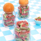 Bebeto Crayola Watermelon Slices Gummies 2 lbs - Fruity Chewy Candy Resealable Stand Up Pouch - Halal Peanut Free No HFCS - by Kervan
