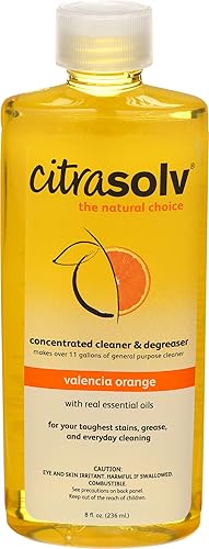 Citra Solv Cleaning Valencia Orange 8 fl. oz. Citra Solv Concentrate Natural Cleaner & Degrease