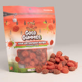 Goso Gummies Sour Watermelon Gusher Bombs 6oz Bag Sour Watermelon Juice-Filled - Viral Premium Candy