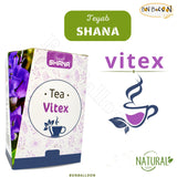 Shana Natural Drink Herbal Tea Vitex Herbal Drink Herbals Herb Herbs Non Gmo No Additives No Artificial Coloring No Caffeine Kosher Halal (2.64 oz