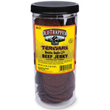 Old Trapper Double Eagle Beef Jerky, Teriyaki Flavor, 21oz. 80-Piece Jar, Natural Wood Smoked Meat Snacks, 10 Grams of Protein and 80 Calories per