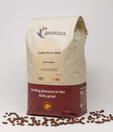 Costa Rican Dark Roast Whole Bean Coffee 5lb. - Fairly Traded, Naturally Shade Grown