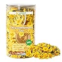 Dried Chrysanthemum Tea, Premium Juhua Flower Herbal Tea Loose Leaf, No Sugar No Gluten Pure Dried Chrysanthemum Flower, for Promote Relaxation
