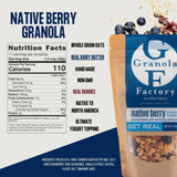 Granola Factory Native Berry, All-Natural, Sweet and Salty Breakfast Cereal Snack (Native 3 pack), 11 ounce (Pack of 3)