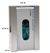 Omnimed American Made Light Weight Aluminum Glove Box Dispenser (Holds Gloves, Masks, Wipes)