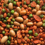 Alebrixes - Botana Mix 8 Oz (227 g) - Crunchy & Delicious Botana Mix Japanese Peanut, Roasted Fava Bean, Green Pea, Peanuts Whit Chili Lime Adobo