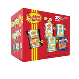 Golden Flake Classic Mix Variety Pack, 18 ct, 1oz. Bags; Thin & Crispy Sweet Heat BBQ (4), Cheese Puffs (4), Thin & Crispy Dill Pickle (4), Thin