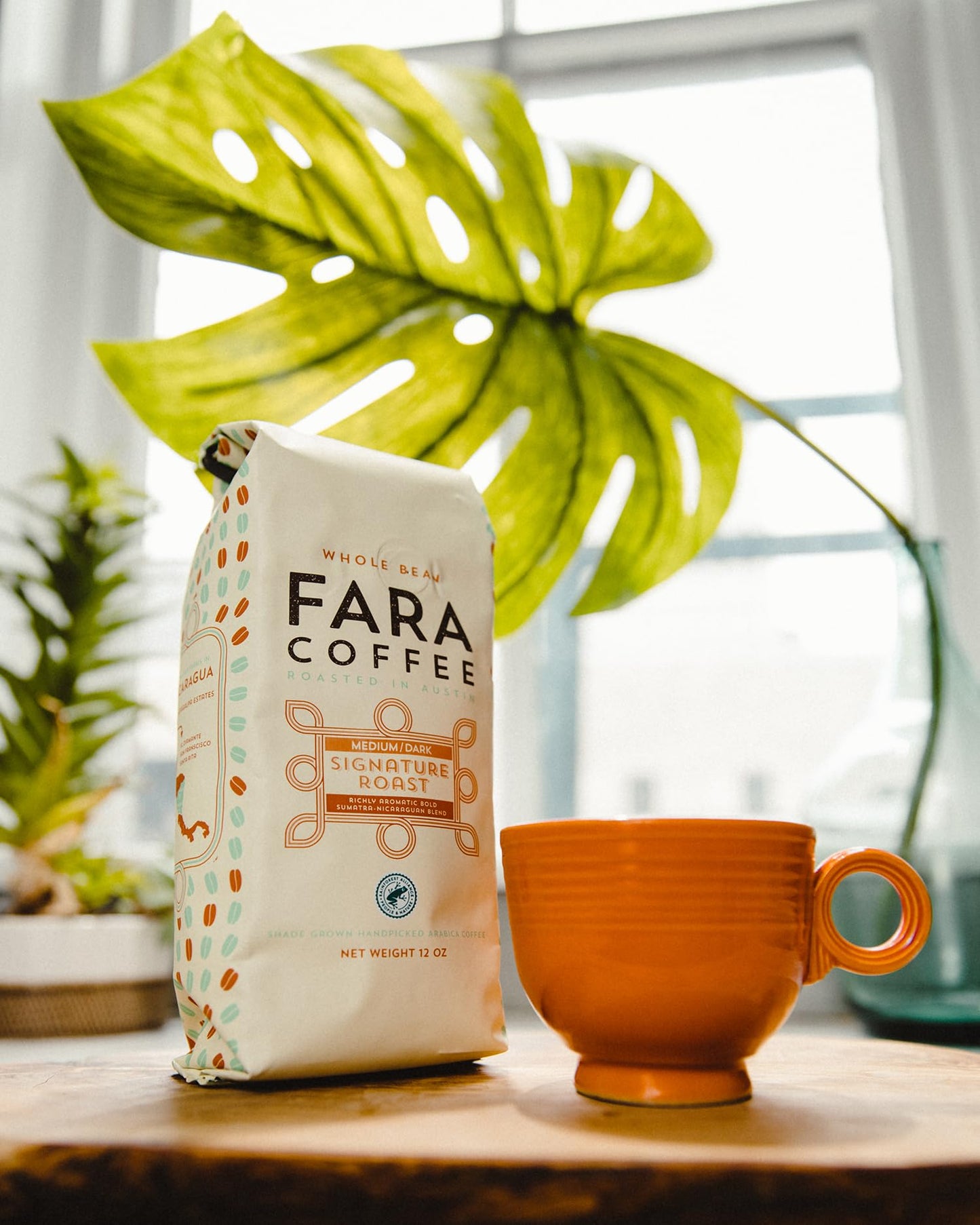FARA CAFE Signature Roast Ground Gourmet Nicaraguan Coffee, 12 OZ