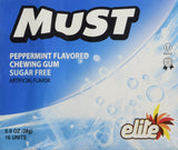 Elite Must Sf Peppermint Gum 0.9 oz (Pack of 16)