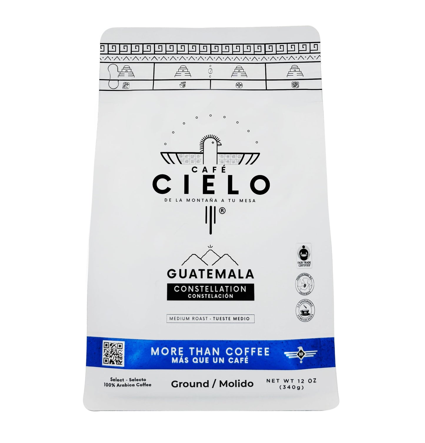 Café Cielo Blend Constellation, The Coffee from Guatemala, 100% Guatemalan Arabica Coffee, Artisanal Cultivation Single Estate Coffee. (Ground