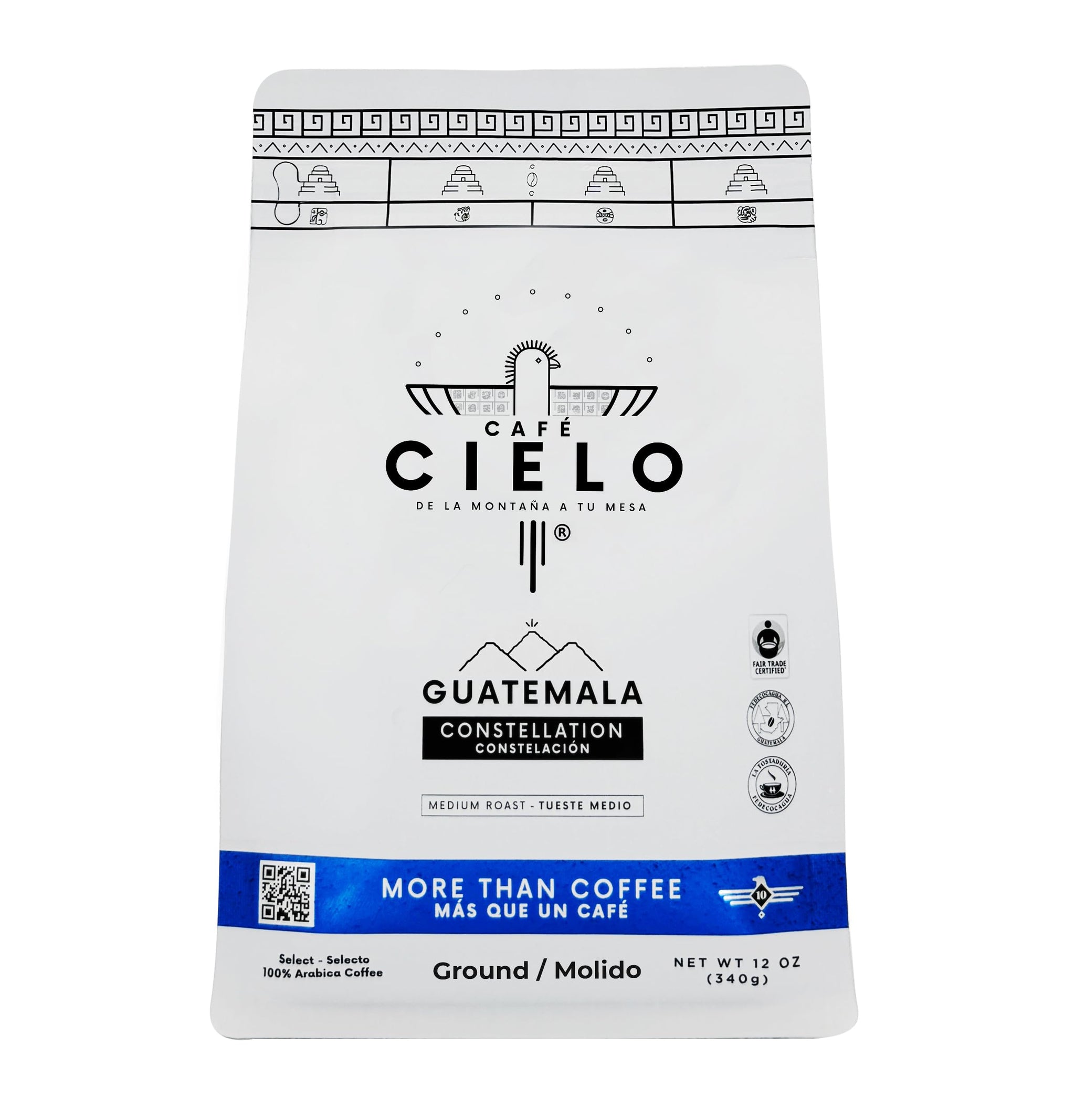 Café Cielo Blend Constellation, The Coffee from Guatemala, 100% Guatemalan Arabica Coffee, Artisanal Cultivation Single Estate Coffee. (Ground