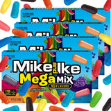 Mike and Ike Mega Mix Candy, 4 Pack of Movie Theater Candy Boxes 4.25 OZ Each, Ideal Mike and Ike Candy for Your Favorite Films, Perfect Theater Box