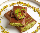 Beyoglu Dubaco Dubai Chocolate Bar - Turkish Pistachio Chocolate with Tahini & Crispy Kadayif | 7 oz Middle Eastern Gourmet Milk Chocolate Imported