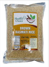 Desi Kitchen Brown Basmati Rice | Extra Long Grain | Premium Product of India (4lbs)