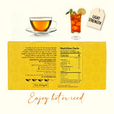 Ceylonzon Chai Tea Classic Taste 25 Individually Foil-Wrapped Tea Bags, Pure Ceylon Black Tea with Naturally Rich Flavor & Spices, Spice Chai Latte