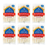 A Taste of Thai Rice Noodles - 16oz Pack of 6 Classic Noodles | Use in Stir-fries Soups & Stews | Great as Side Dish or Vegan Meal | Non-GMO |