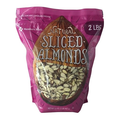 Member's Mark Natural Sliced California Almonds, 32 Ounce