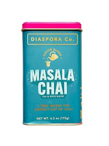 Diaspora Co. Masala Chai Loose Leaf Tea - Authentic Indian Spiced Black Tea with Single-Origin Cardamom, Ginger & Cinnamon - Fresh, Small-Farm Sourced