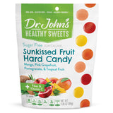 Dr. John’s Sugar Free Candy, Healthy Hard Candy with Zero Sugar, Low Calorie Snacks, Keto Friendly, Vegan, Gluten Free, Sunkissed Fruit, 24 Count