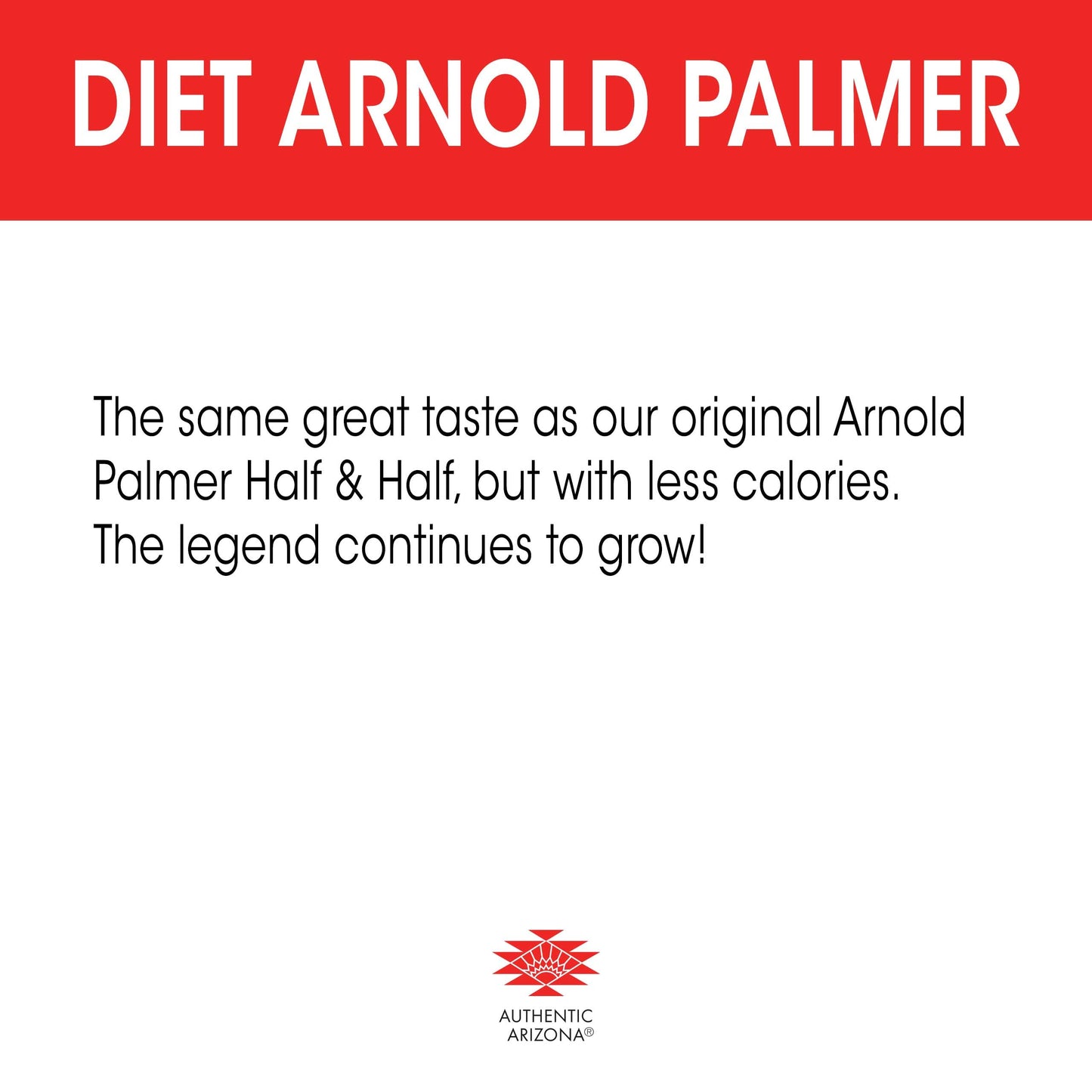 AriZona Diet Arnold Palmer Half and Half - Big Can, 22 Fl Oz (Pack of 24)