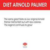 AriZona Diet Arnold Palmer Half and Half - Big Can, 22 Fl Oz (Pack of 24)