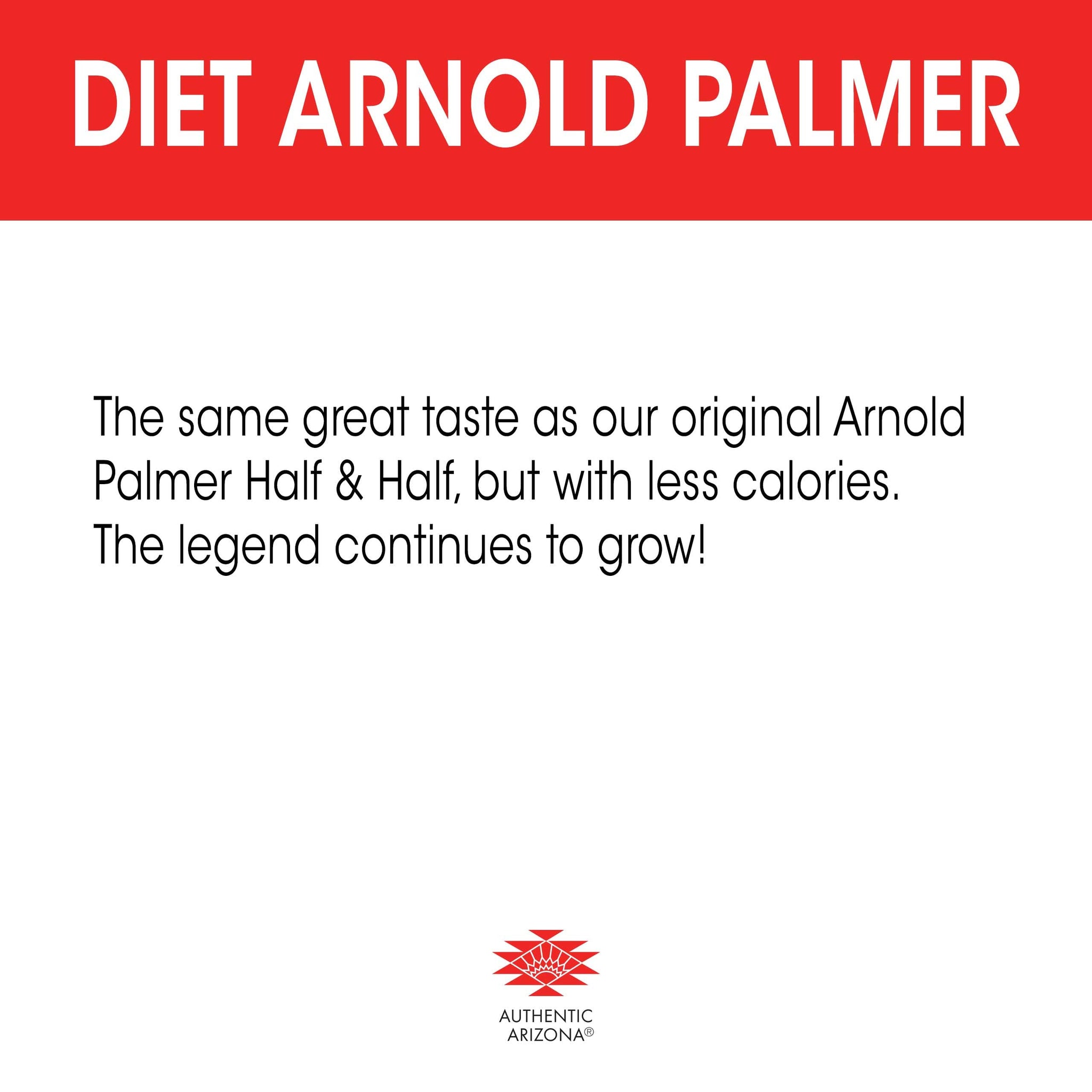 AriZona Diet Arnold Palmer Half and Half - Big Can, 22 Fl Oz (Pack of 24)