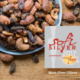 BobbySue's Nuts - Nuts Over Olives Style - All Natural Gourmet Nut Mix of Almonds, Cashews, Pecans (8 Ounce (Pack of 1))